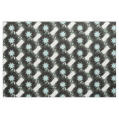 Tissu plumes d'étoile bleue (Fat Quarter)
