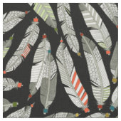Tissu plumes indigènes (Fermer)