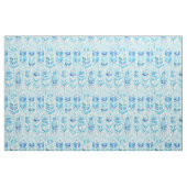 Tissu Plumes pour la plage de Boho d'aquarelle d'Aqua de (Fat Quarter)