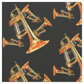 Tissu Plusieurs trompettes (Fermer)