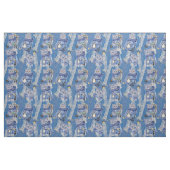 Tissu Poches et chatons magiques Denim (Fat Quarter)