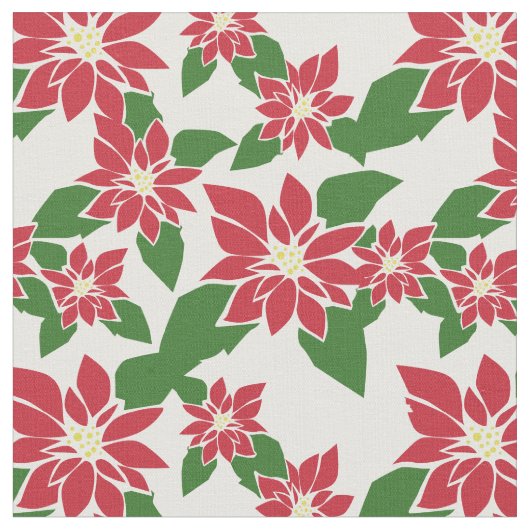Tissu Poinsettia (Fermer)