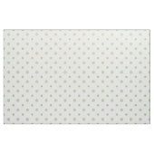 Tissu Point de polka attrayant de vert de petit bouquet (Fat Quarter)