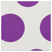 Tissu Point de polka pourpre (Fermer)