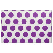 Tissu Point de polka pourpre (Fat Quarter)