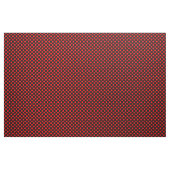 Tissu Point de polka rouge et noir (Yard)