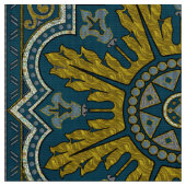 Tissu Point Déco Blue et Gold Star (Fermer)