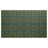 Tissu Point Déco Blue et Gold Star (Yard)
