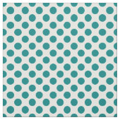 Tissu Point Polka turquoise (Échantillon)
