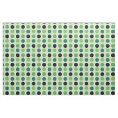 Tissu Point Polka vert et noir (Fat Quarter)