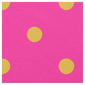 Tissu Point rose chaud et orange marigold (Fermer)