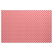 Tissu Pointe blanc et rouge (Fat Quarter)
