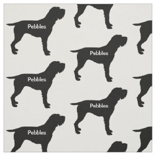 Tissu Pointeur À poils durs personnalisé Griffon Chien S