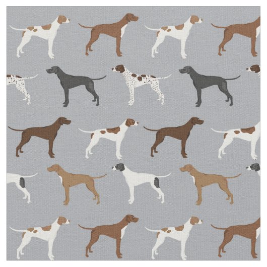 Tissu Pointeur anglais (Fermer)