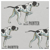 Tissu pointeur anglais (Fermer)
