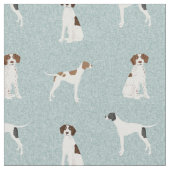 Tissu Pointeur anglais (Fermer)