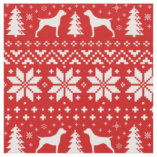 Tissu Pointeurs courts allemands Noël (Fermer)