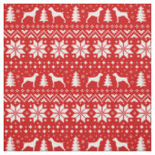 Tissu Pointeurs courts allemands Noël (Échantillon)