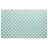Tissu pointillé Polka/Vert Lt (Yard)