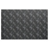 Tissu Points blancs et toiles sur fond noir (Fat Quarter)