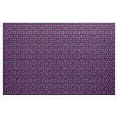 Tissu Points blancs roses sur violet (Yard)