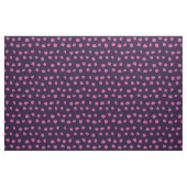 Tissu Points blancs roses sur violet (Fat Quarter)