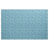 Tissu points bleus et sarcelles (Fat Quarter)