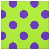 Tissu Points bleus et verts (Échantillon)