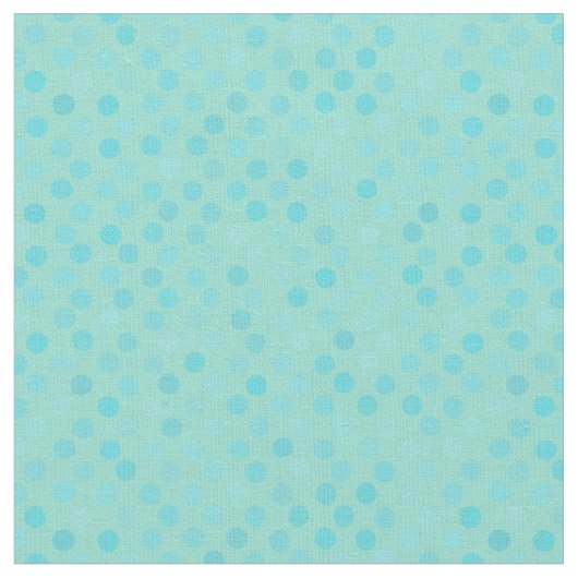 Tissu Points bleus turquoise (Fermer)