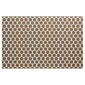 Tissu Points Brown au chocolat (Fat Quarter)