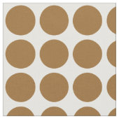 Tissu Points Brown neutres du sucre (Fermer)