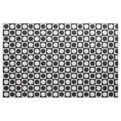 Tissu Points & Carrés / noir blanc + vos idées (Yard)