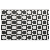 Tissu Points & Carrés / noir blanc + vos idées (Fat Quarter)