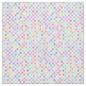 Tissu points colorés pastel en pois (Échantillon)