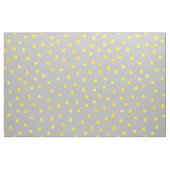 Tissu Points Confetti Jaunes Et Gris (Fat Quarter)