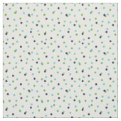 Tissu Points Confetti Vert et Turquoise de la Marine (Échantillon)