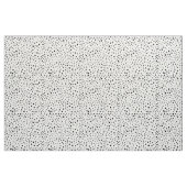 Tissu Points dalmatiens, Points dalmatiens, Noir et Blan (Yard)