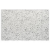 Tissu Points dalmatiens, Points dalmatiens, Noir et Blan (Fat Quarter)