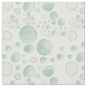Tissu Points de bulle de l'aquarelle (Fermer)