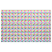 Tissu Points de cercle colorés (Yard)