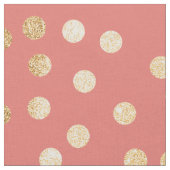 Tissu Points de corail de ville de parties scintillantes (Fermer)