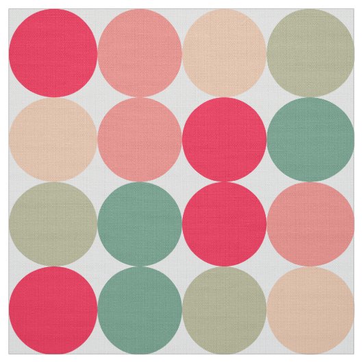 Tissu Points de couleur 01 (Échantillon)