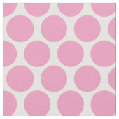 Tissu Points de couleur rose (Fermer)