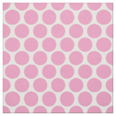 Tissu Points de couleur rose (Échantillon)