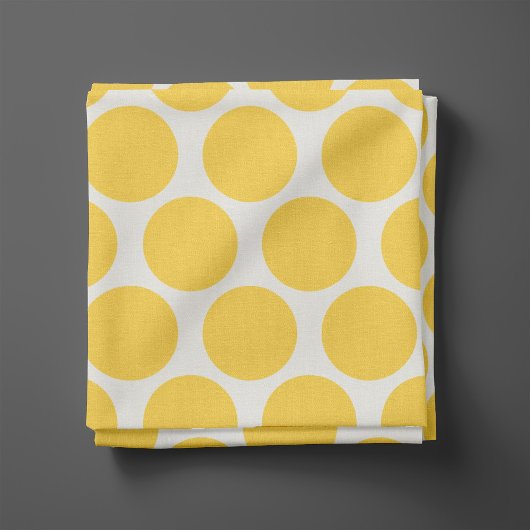 Tissu Points de moisissure jaune