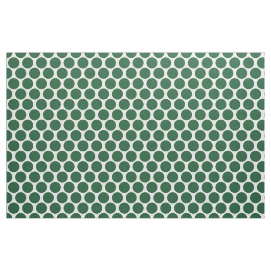 Tissu Points de moisissure vert chasseur (Fat Quarter)