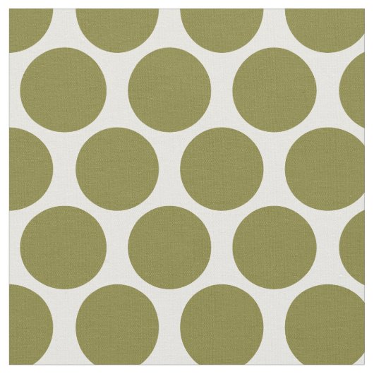 Tissu Points de moisissure vert olive (Fermer)