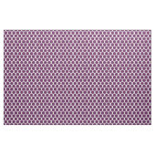 Tissu Points de morue pourpre de prune (Yard)