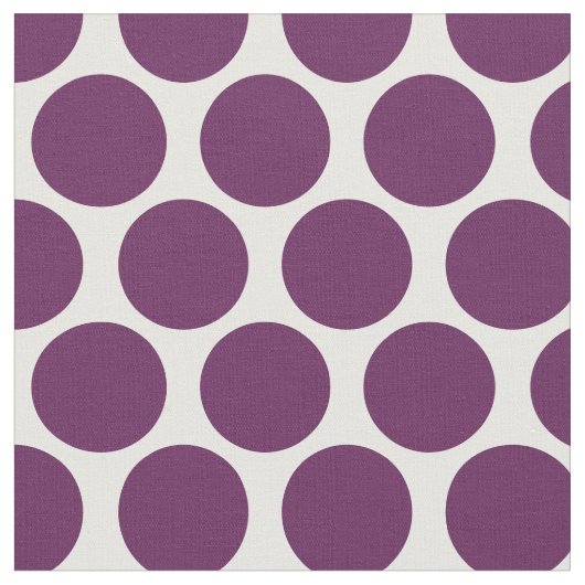 Tissu Points de morue pourpre de prune (Fermer)