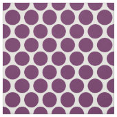 Tissu Points de morue pourpre de prune (Échantillon)